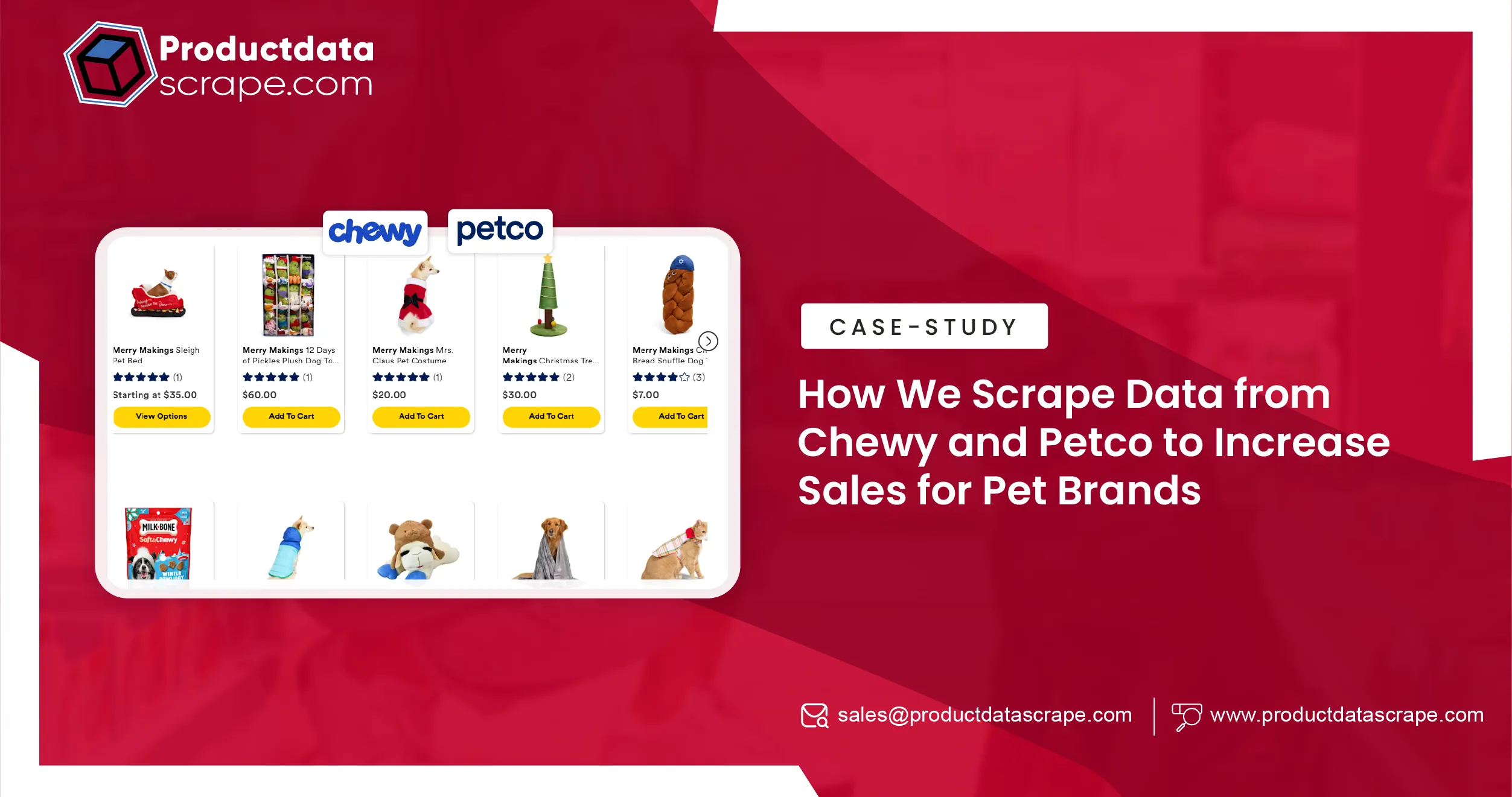 How We Scrape Data from Chewy and Petco to Increase Sales for Pet Brands